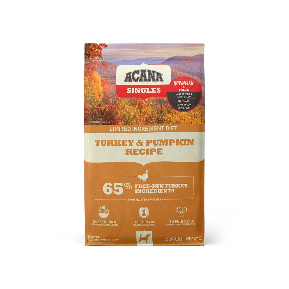 ACANA Singles Limited Ingredient Diet Grain-Free Dry Dog Food