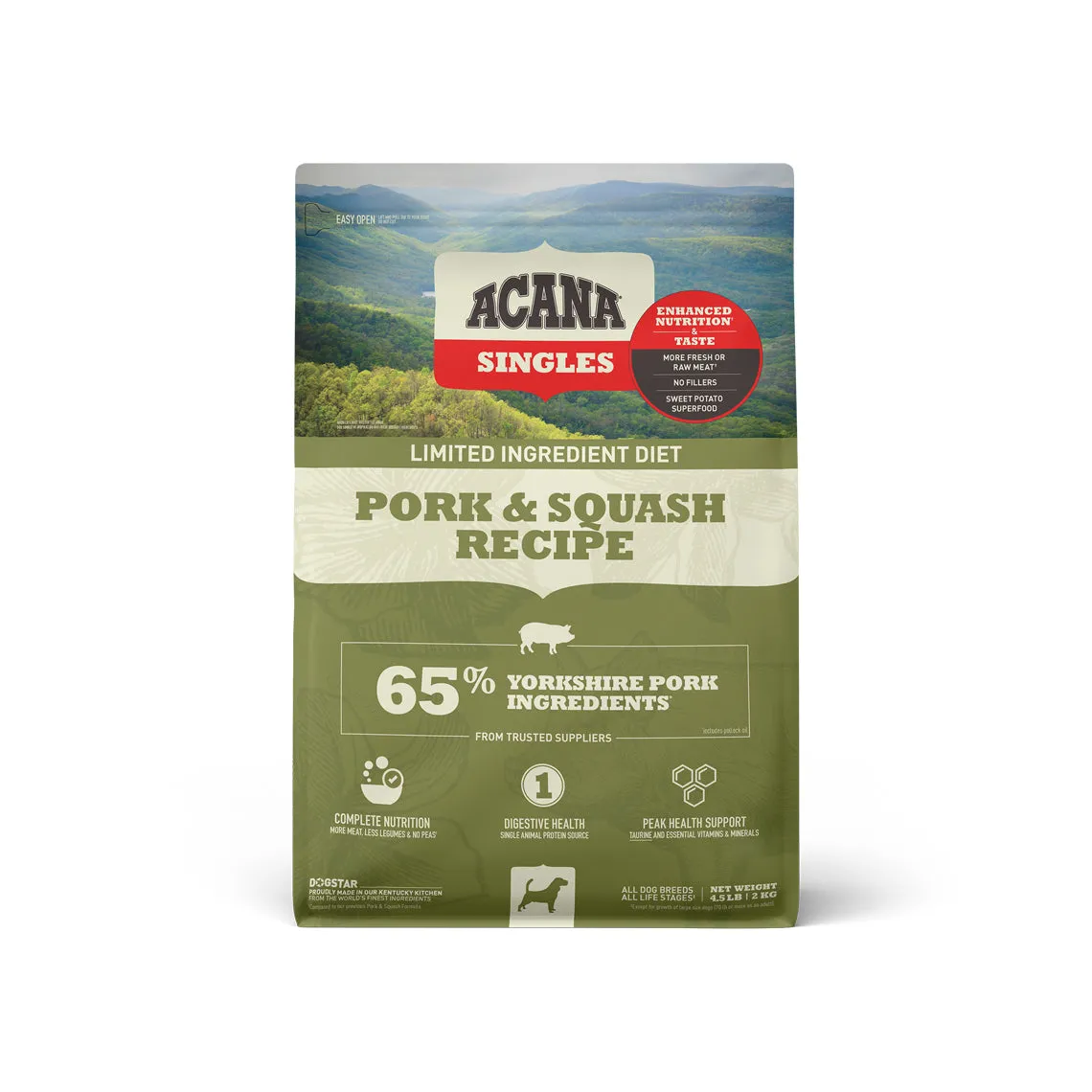 ACANA Singles Limited Ingredient Diet Grain-Free Dry Dog Food