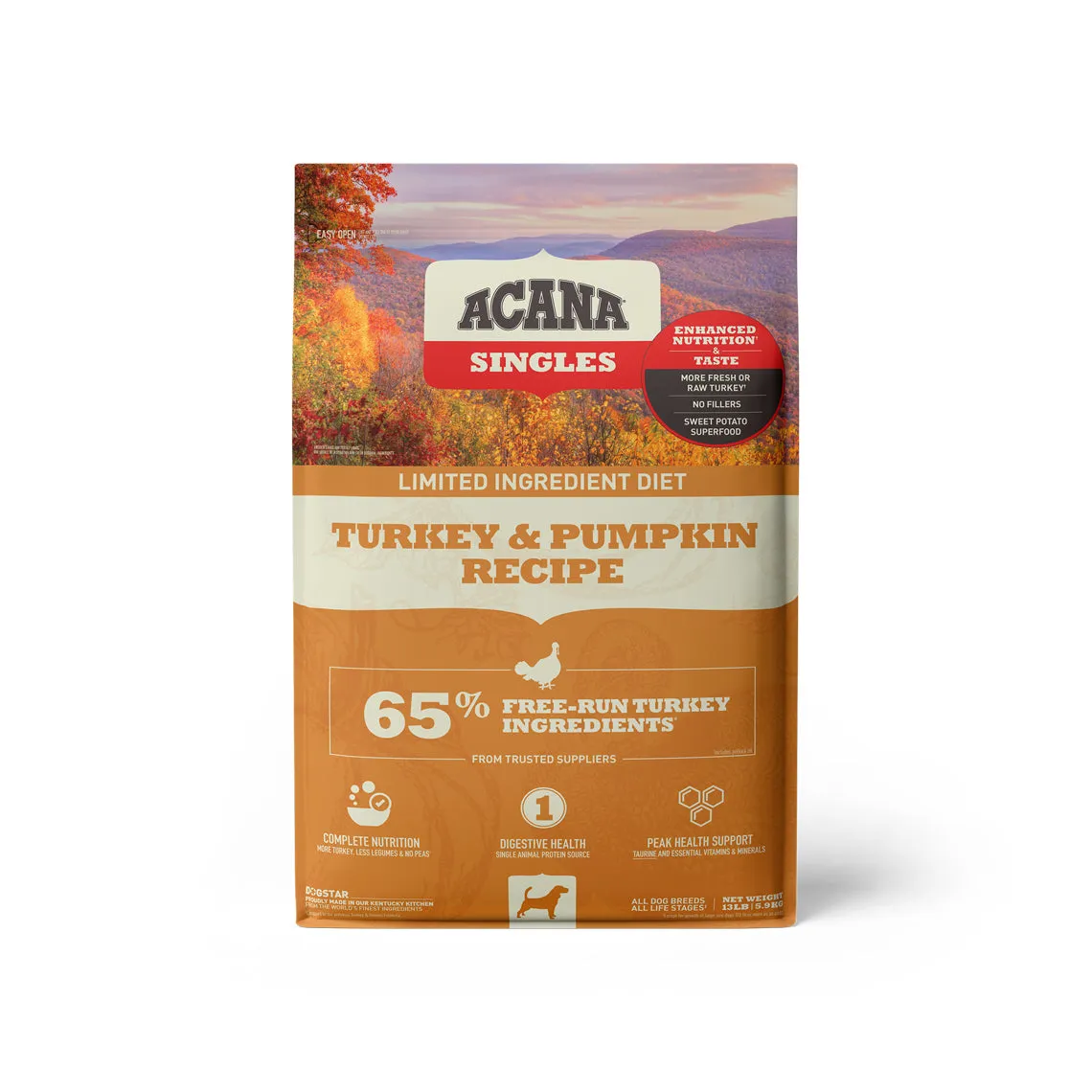 ACANA Singles Limited Ingredient Diet Grain-Free Dry Dog Food