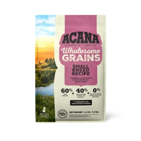 ACANA Wholesome Grains Small Breed Recipe Dry Dog Food