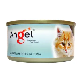 Angel Ocean Whitefish & Tuna Canned Cat Food 80g