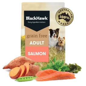 Black Hawk Grain Free Salmon Dry Dog Food 7kg