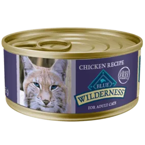 BLUE Wilderness Grain Free Chicken Recipe Canned Cat Food