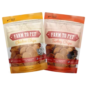 Chicken & Turkey Dog Treat Bundles