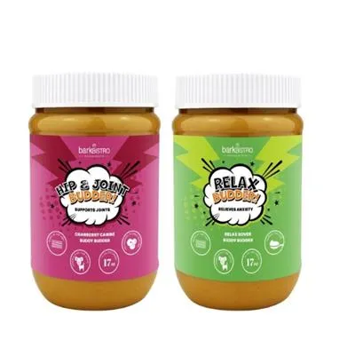 Dog Peanut Butter - BUDDY BUDDER | Mix 'n Match | 17oz. Jars