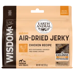 Earth Animal Wisdom Air-Dried Jerky for Dogs Chicken