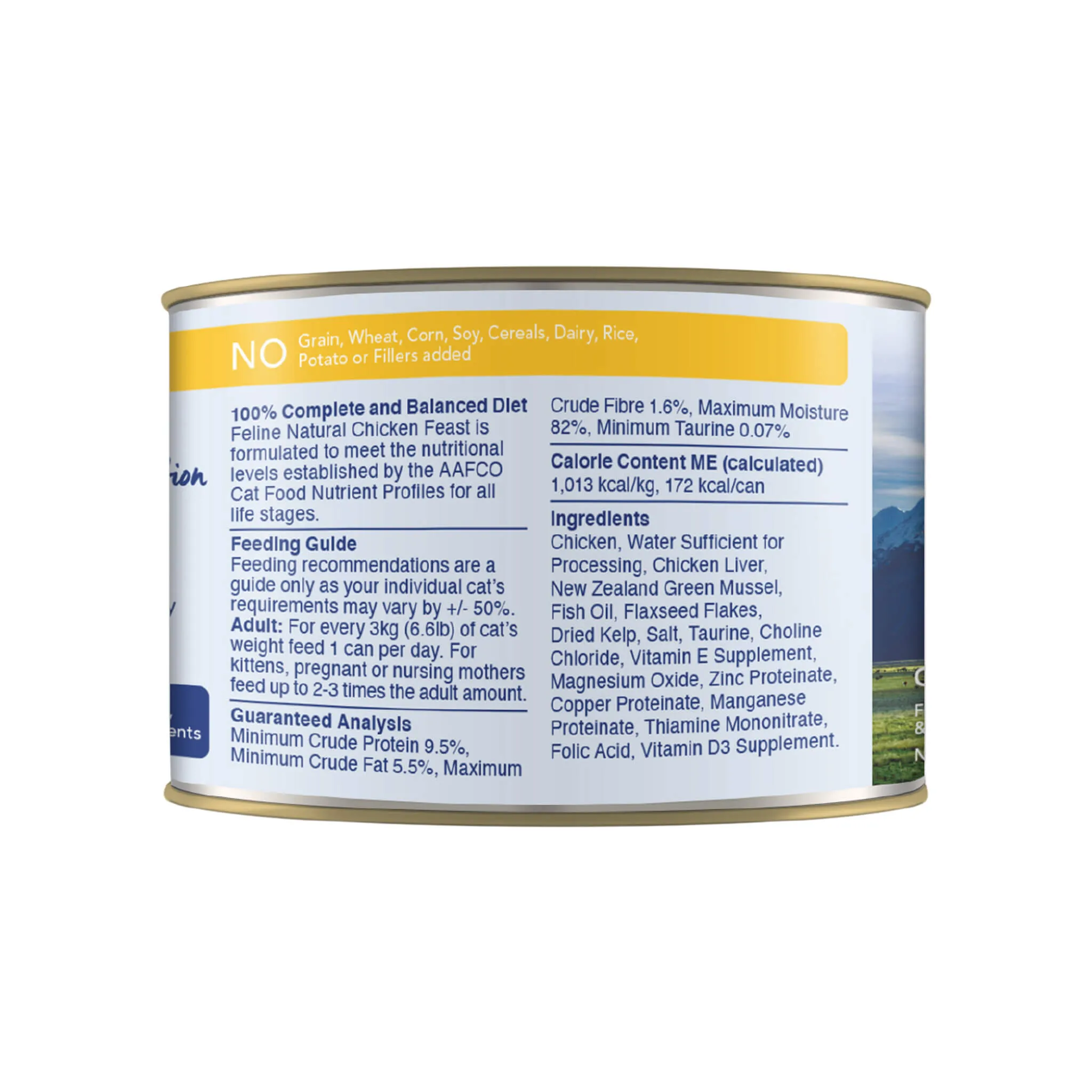 Feline Natural Grain-Free Canned Wet Cat Food