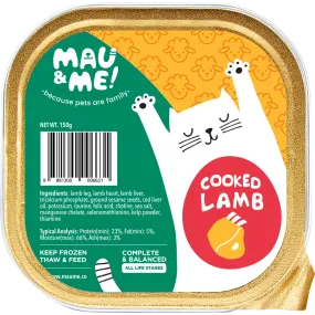 *FROZEN* Mau&Me! Cat Cooked Lamb Complete & Balanced 150g