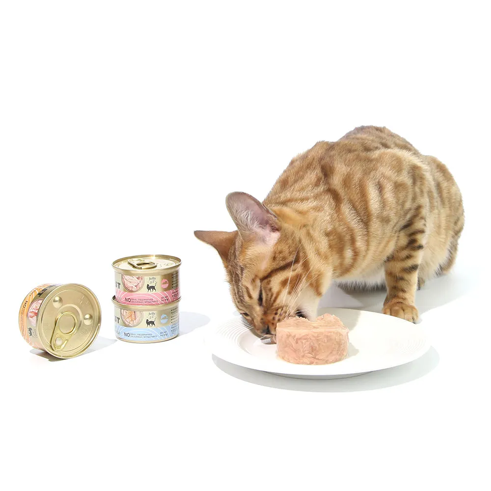 Grain-Free Tuna & Mussel Cat Food, Rich in Omega 85g X 24