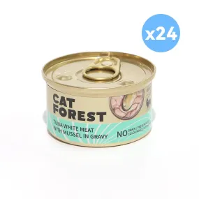 Grain-Free Tuna & Mussel Cat Food, Rich in Omega 85g X 24