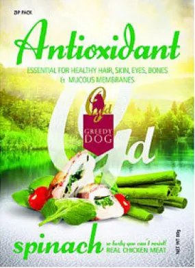 Greedy Dog Antioxidant Spinach Dog Treat 80g