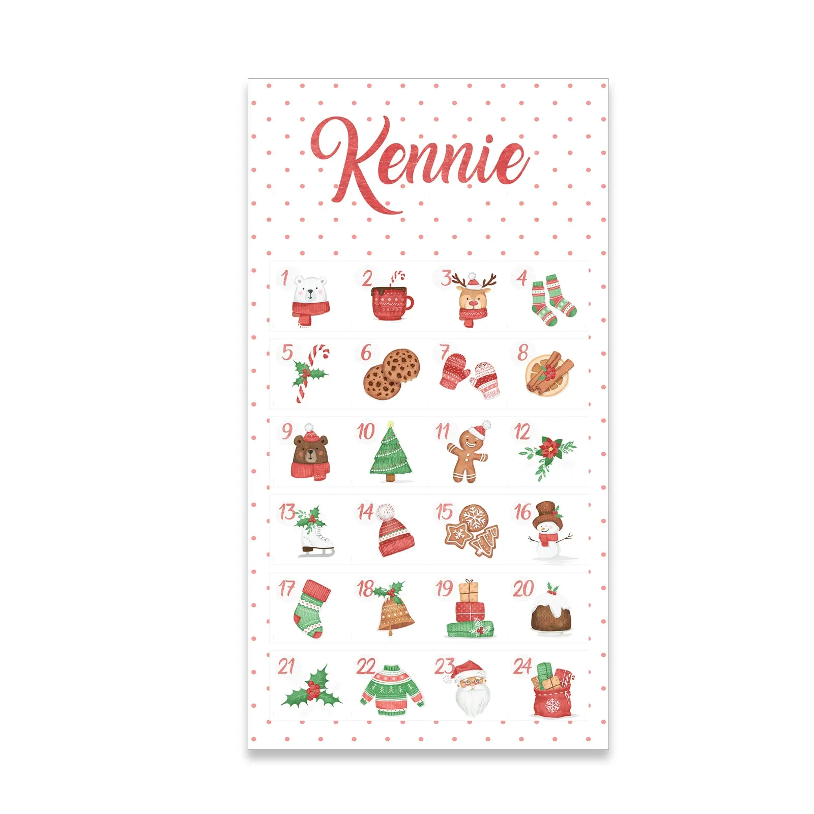 Holiday '24 - Personalized Advent Calendar