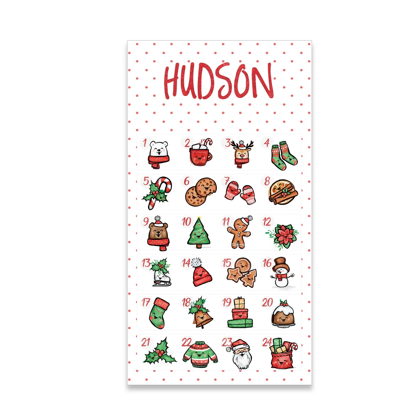 Holiday '24 - Personalized Advent Calendar