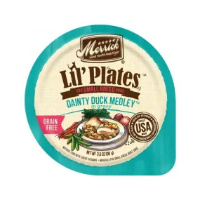 Lil' Plates Adult Grain Free Dainty Duck Medley Dog Can for Small Breeds