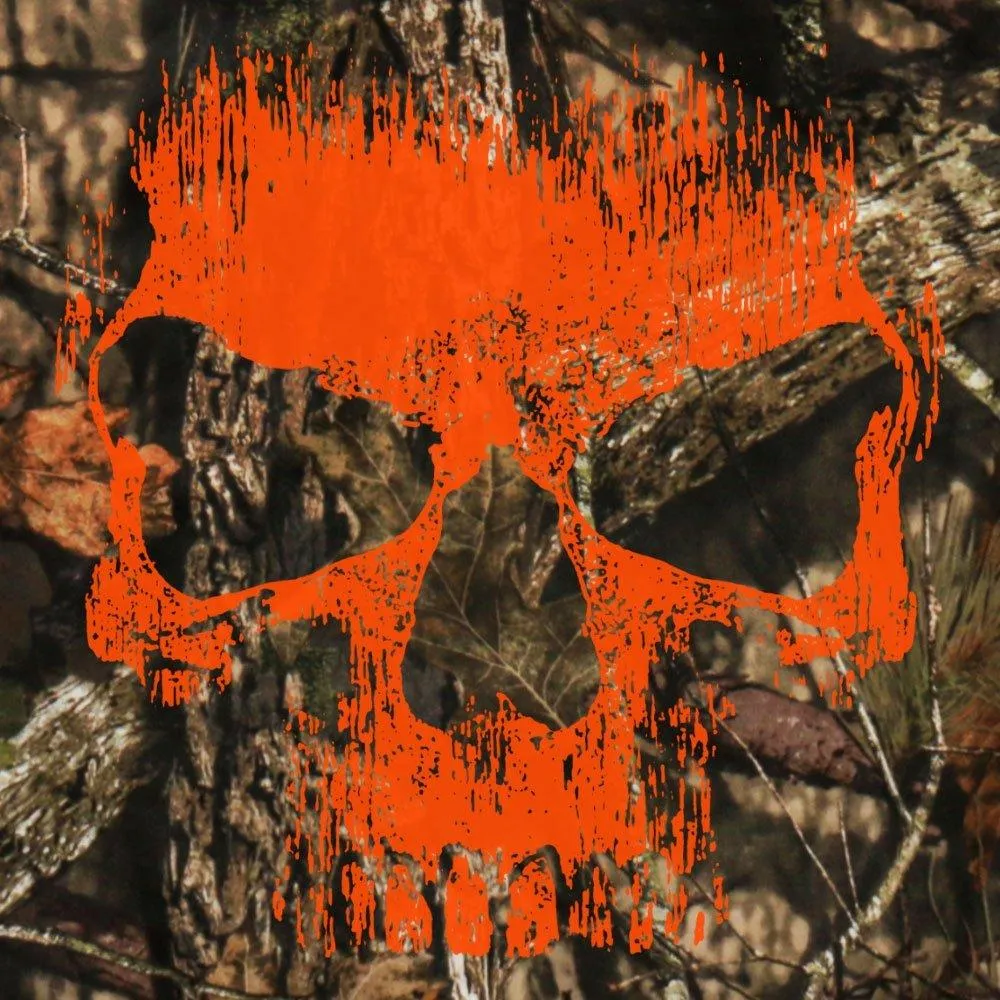 Mossy Oak and Hot Leathers GMD4471 Mens Limited Edition Mashup Skull Jungle Camo Hoodie Sweatshirt