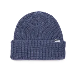 Obey Bold Organic Beanie - Vintage Blue