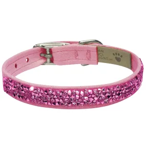 Pink Crystal Rocks Collar