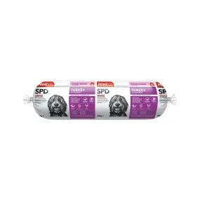 Prime 100 Dog SPD Turkey and Flaxseed Roll Prime 800g