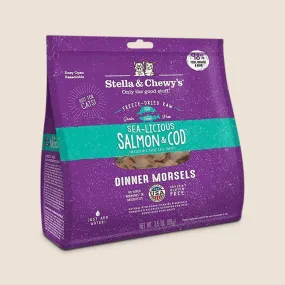 Stella & Chewy's Raw Freeze-Dried Raw Dinner Morsels - Salmon & Cod