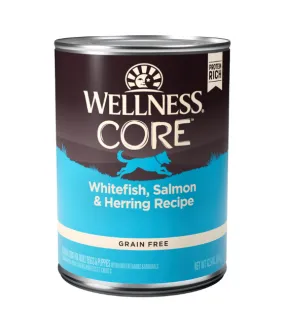 Wellness CORE Grain Free Wet Dog Food (Whitefish, Salmon & Herring Recipe)