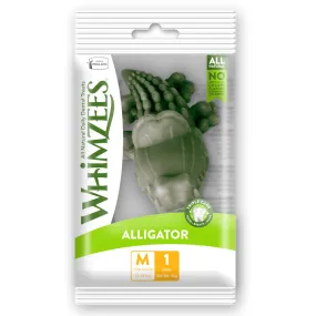 Whimzees Alligator Medium Natural Dental Dog Treat Trial Pack 1ct