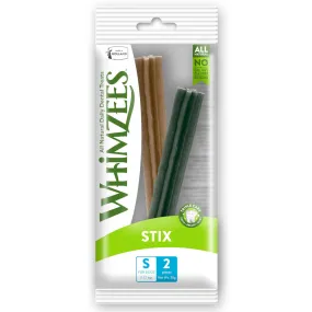 Whimzees Stix Small Natural Dental Dog Treats Trial Pack 2ct