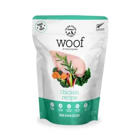 WOOF Chicken Recipe Air Dried Dog Bite Treats 100g