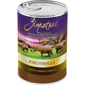 Zignature Pork Limited Ingredient Formula Canned Dog Food 13oz