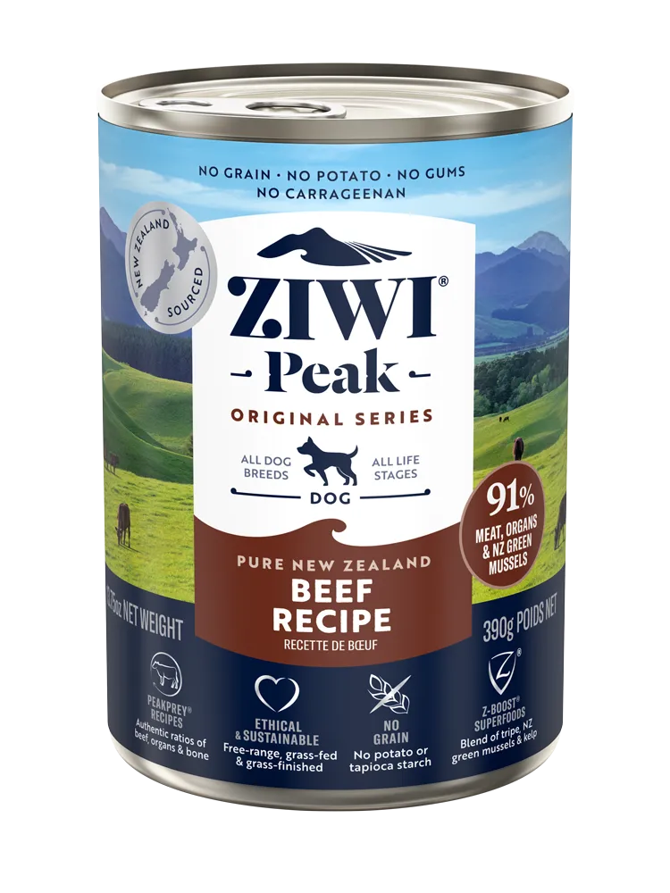 Ziwi Peak Dog Can Food Beef